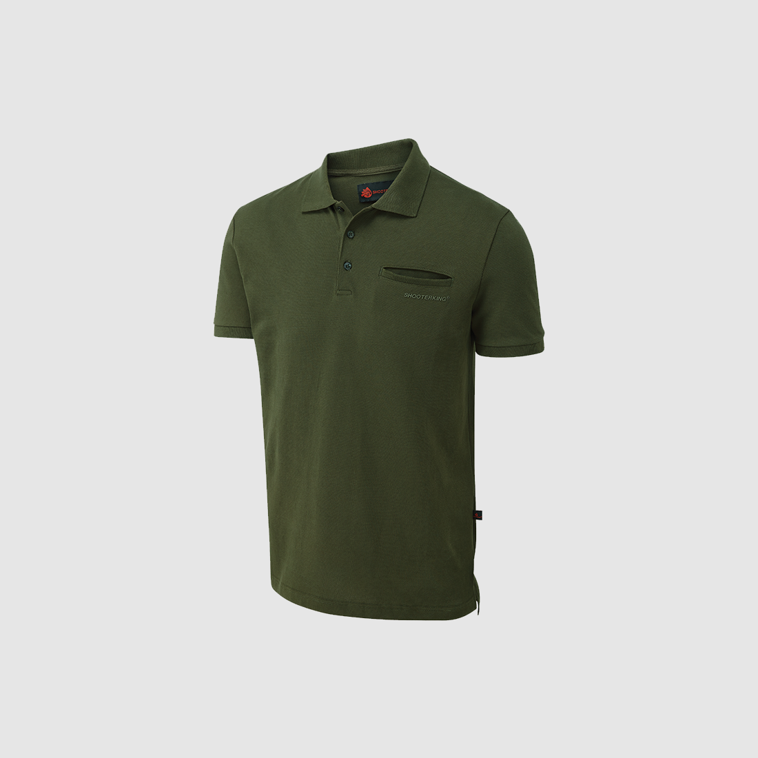 SHOOTERKING Game Polo Shirt Groen, afbeelding 2 van 3