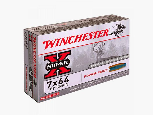 Winchester Super-X 7x64 140GR Power Point 20 cartucce