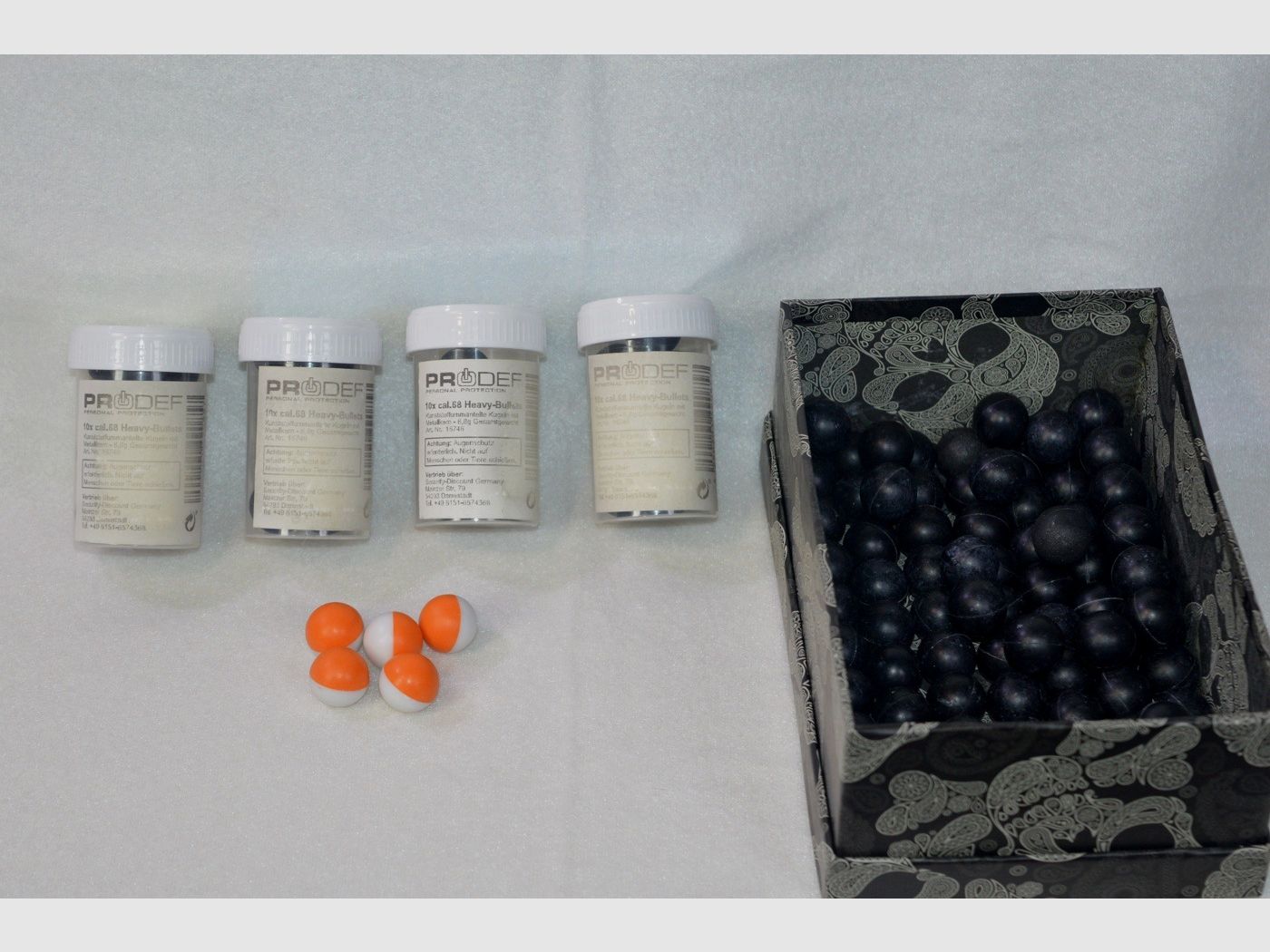 TPR-PG7 MISSION Cal. 68 + 2. Magazin + Munición, idéntico a "TiPX .68 Tippmann Paintball Pistole"