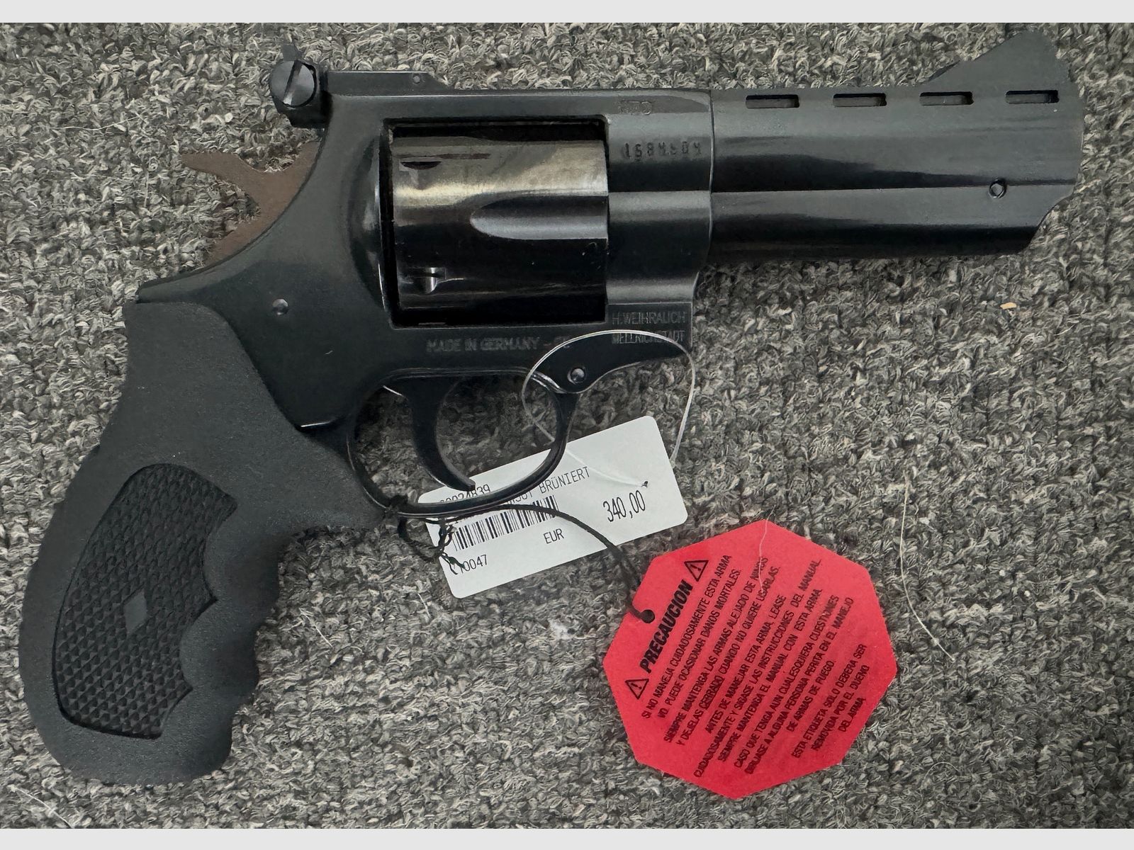 Weihrauch Revolver HW38T .38 Special - NOWY