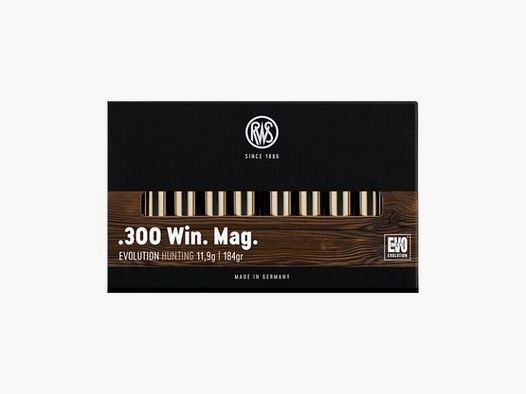 Balles De Chasse RWS EVO Calibre 300 WIN