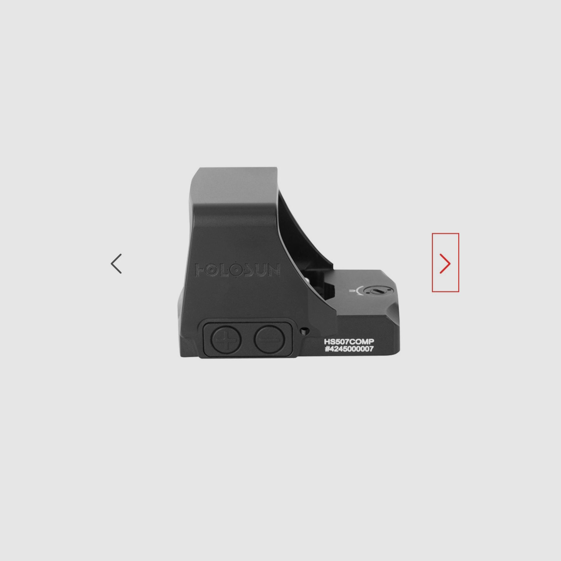 Holosun Ronin HS507COMP offenes Red Dot Visier