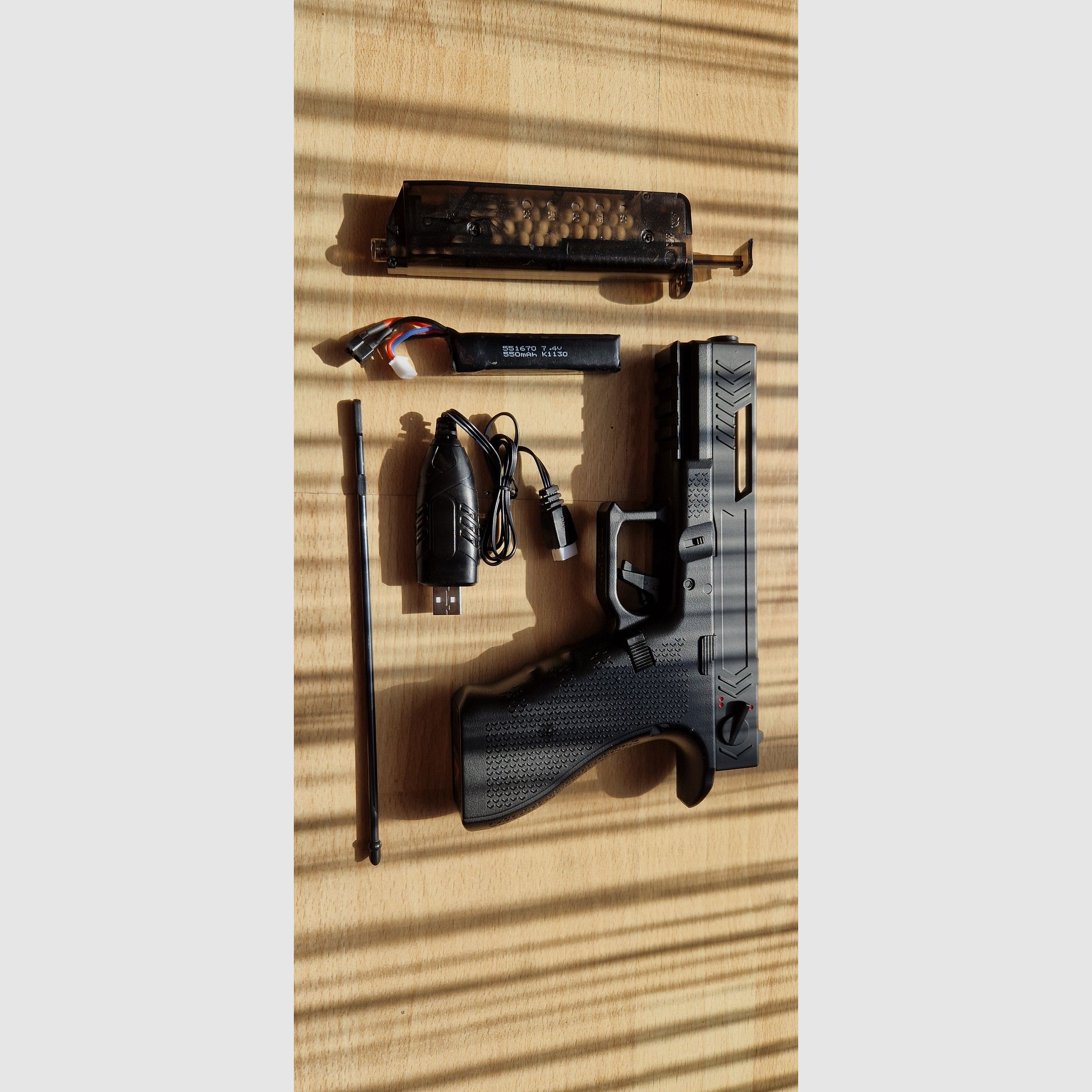 Cyma CM.131 Gen. 3 AEP pistol with Mosfet CM131 6mm Airsoft