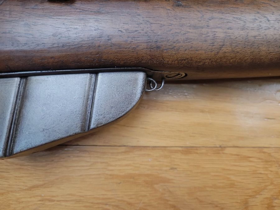 Rarissimes Lee Enfield MkI* – Kaliber .303 British – neu gebaut 1903 (einer der letzten!) – mit der Zahl von Edward VII – militärisches BSA-Gehäuse – gute Mechanik und schönes Holz – Visier 1899 – Kategorie D – globaler TBE, Bild 5 von 29