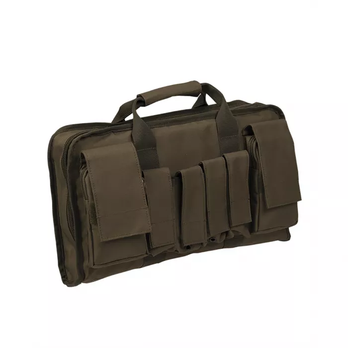 Tactical Pistolentasche /  Pistol Case, abschliessbar, Large (40cm), Oliv