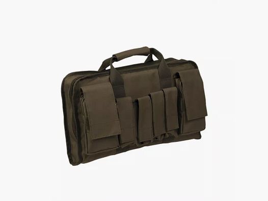 Bolsa táctica para pistola / Funda para pistola, cerrable, Grande (40cm), Oliva