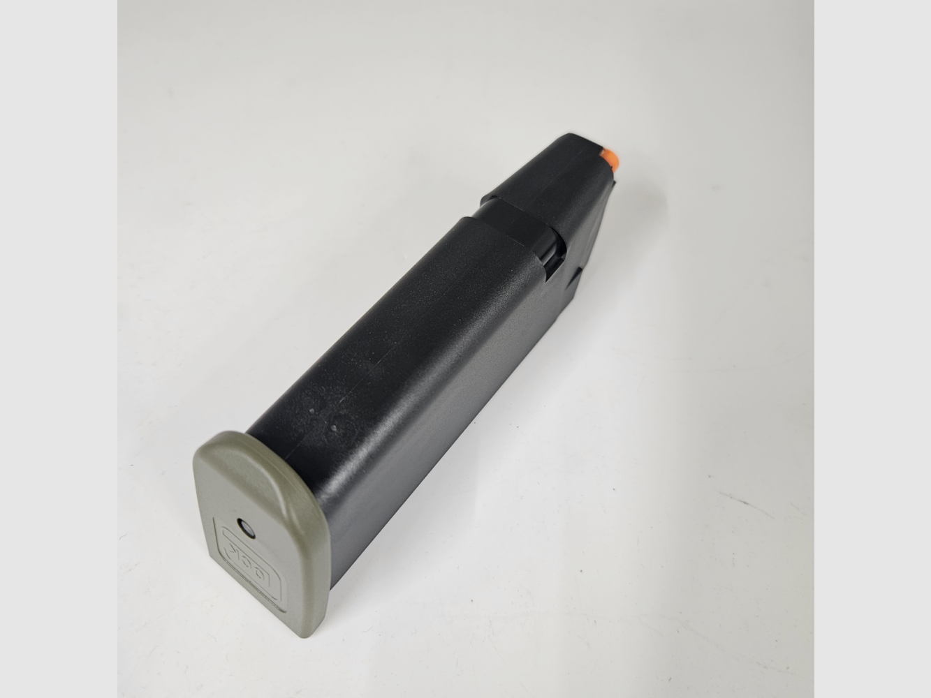 Glock Magazin G20 15 Schuss, Zubringer orange, Green Hunter Edition