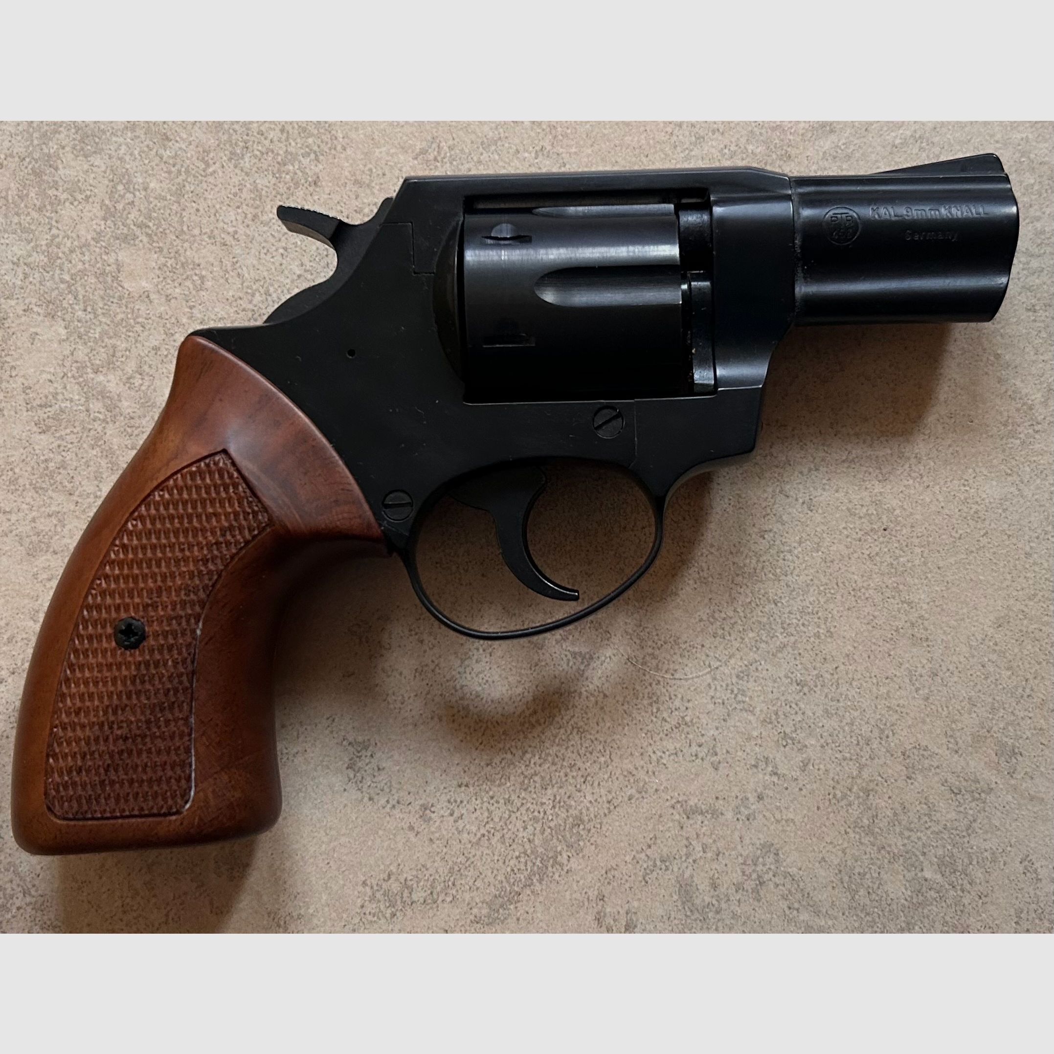 SRS collector's weapon: RÖHM RG 69 9mmR legendary PTB 458 No blemish! Steel drum/mechanism!