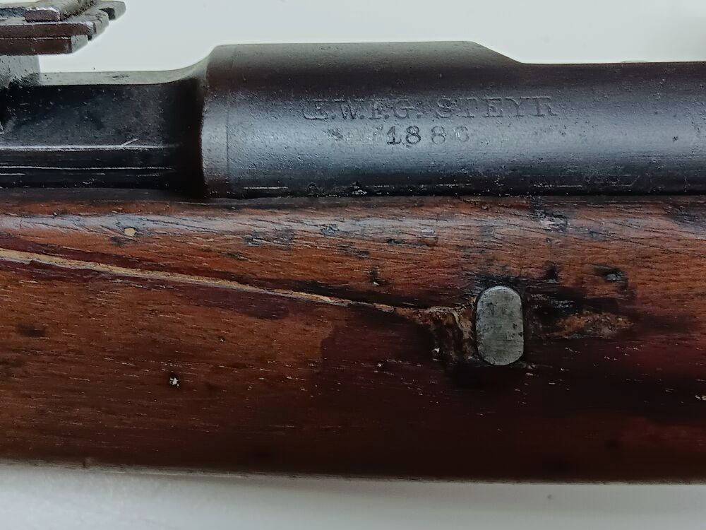 OE.W.F.G. Steyr M. 1886 - Kropatschek, immagine 7 di 10