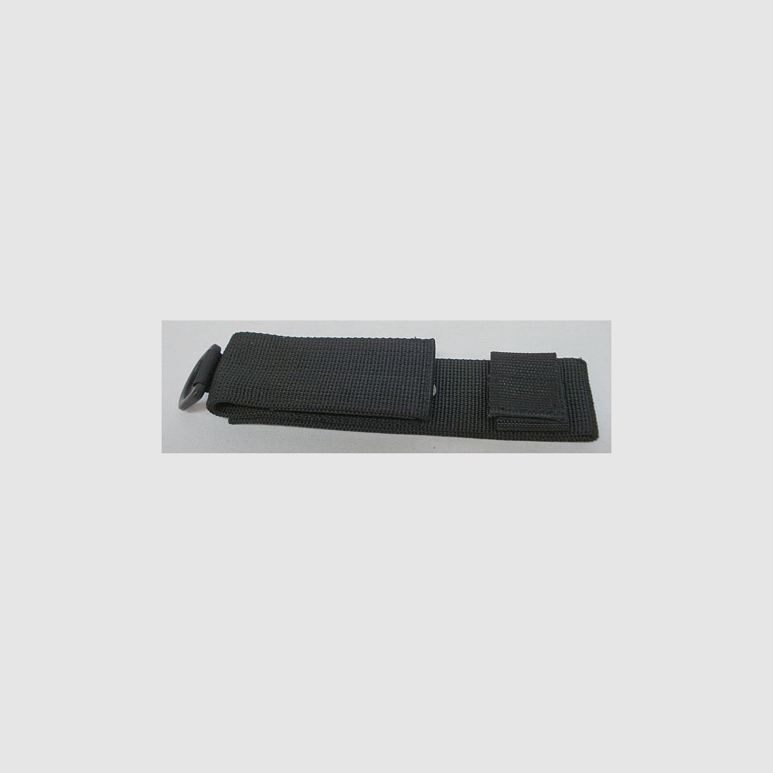 Schlagstock schwarz 21'' - Hartgummigriff, mit Holster