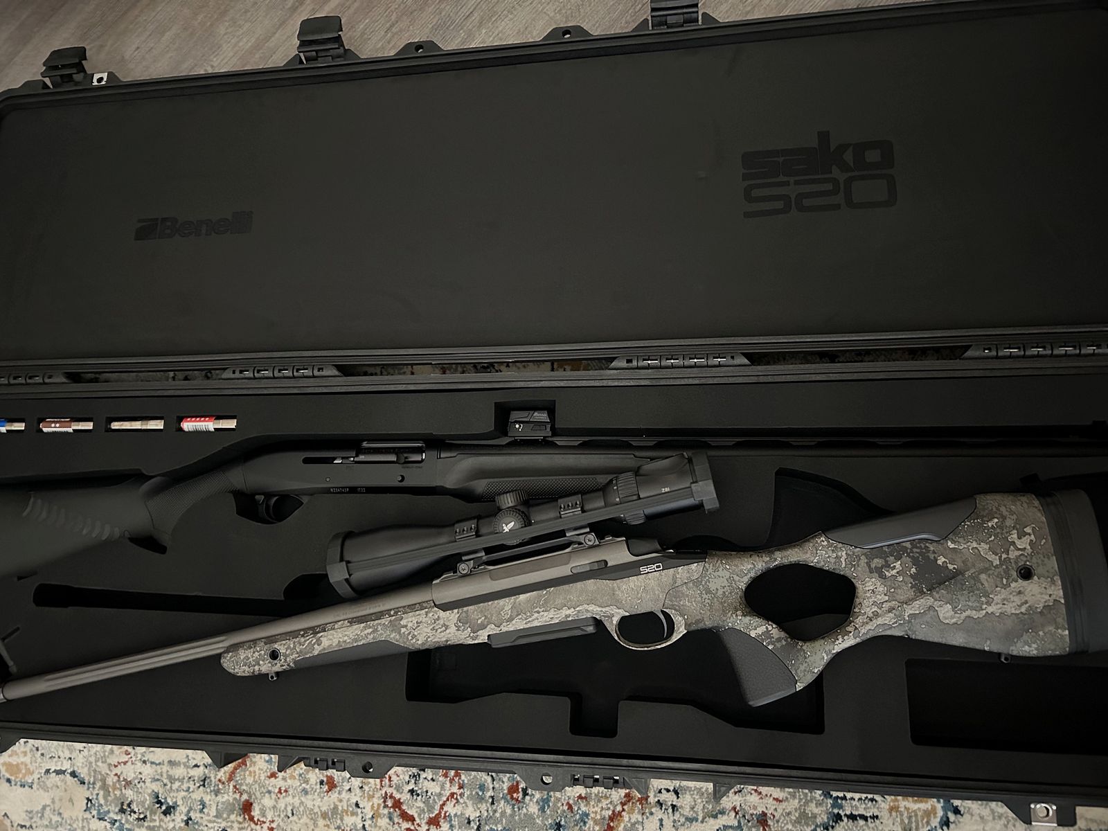 Kombi-aanbieding-knaller! Sako S20 + Swarovski Z8i | Hunter 6,5 Creedmoor Cerakote True Timber Strata LL 51cm Camo incl. Zfr. Swaro Z8i 2-16x50 P L, 4A-I *NIEUW*