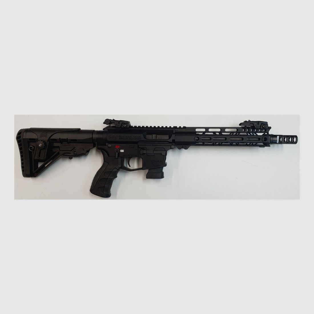GWMH AG Semi-Automatic Rifle GWMH SPC-HUNTER A4 10" (SWISS PISTOL CARBINE) BLACK Cal..45ACP AR15 Glock Magazine