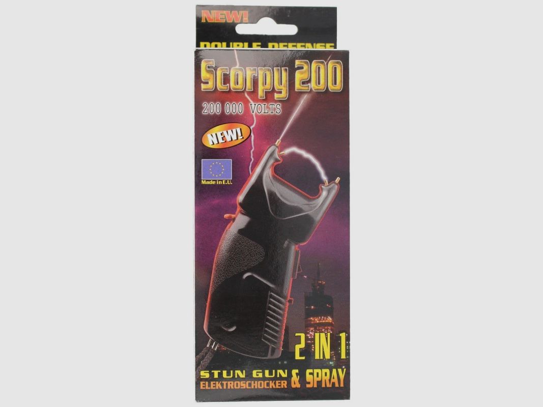 ESP Scorpy 200 stroomstootwapen met pepperspray, afbeelding 1 van 7