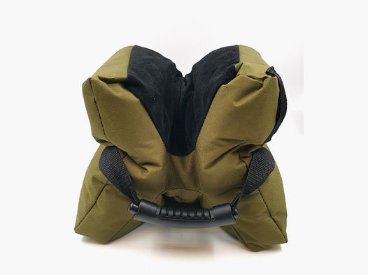 XXL Gewehrauflage oliv Einschießhilfe Schießkissen Schießauflage Waffenauflage Einschießbock Bench R