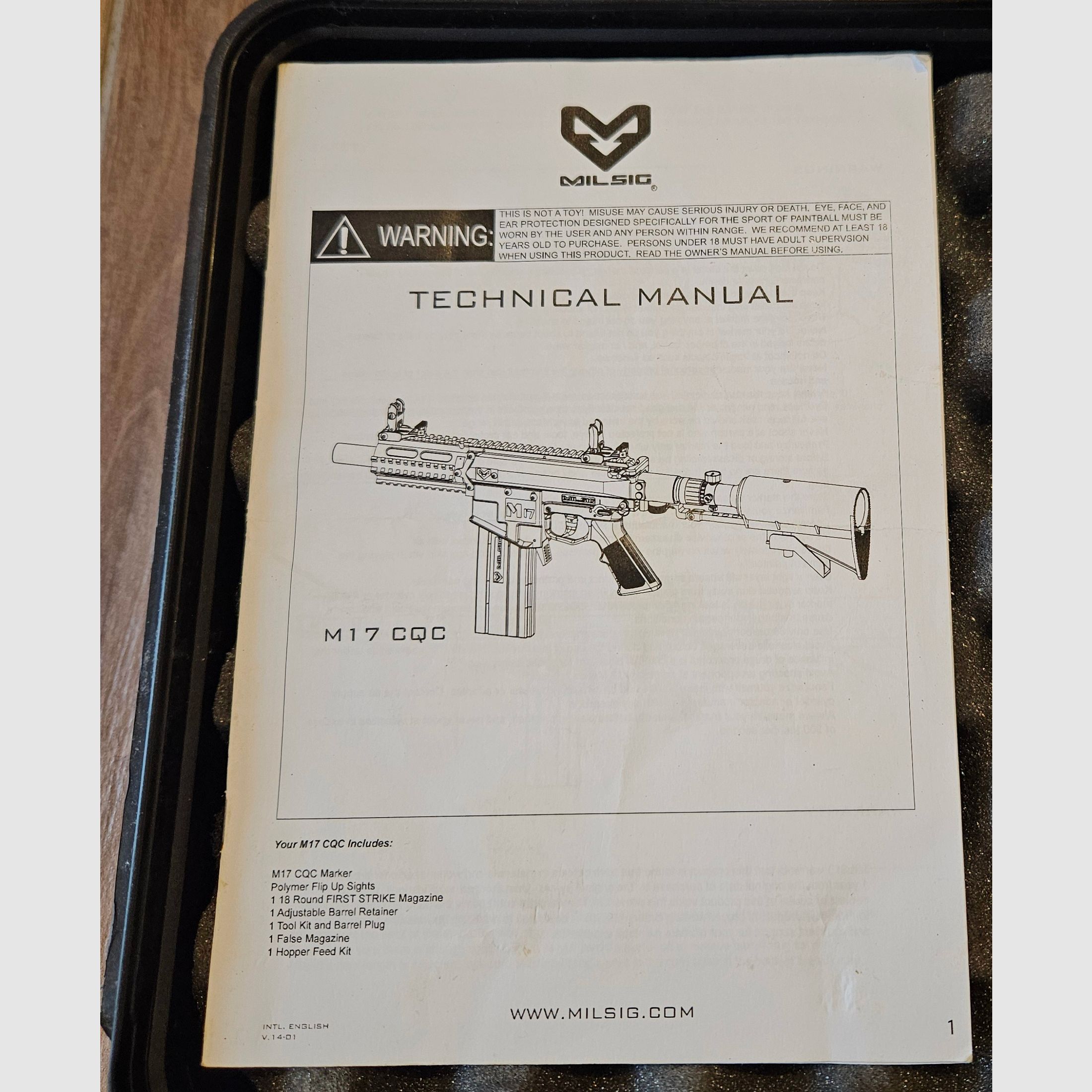 Paintball Marker inclusief accessoires