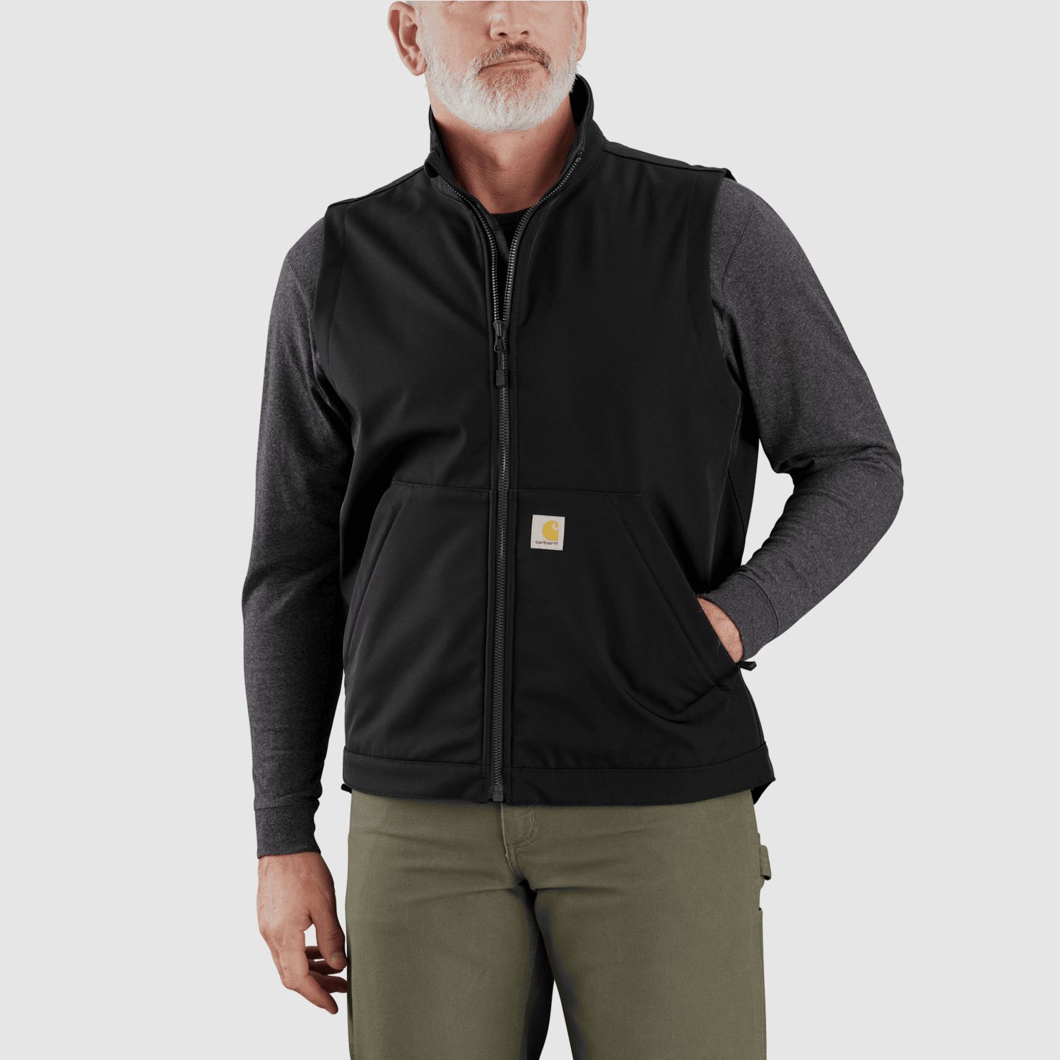 Carhartt Galesburg Softshell Vest Men Black 2XL