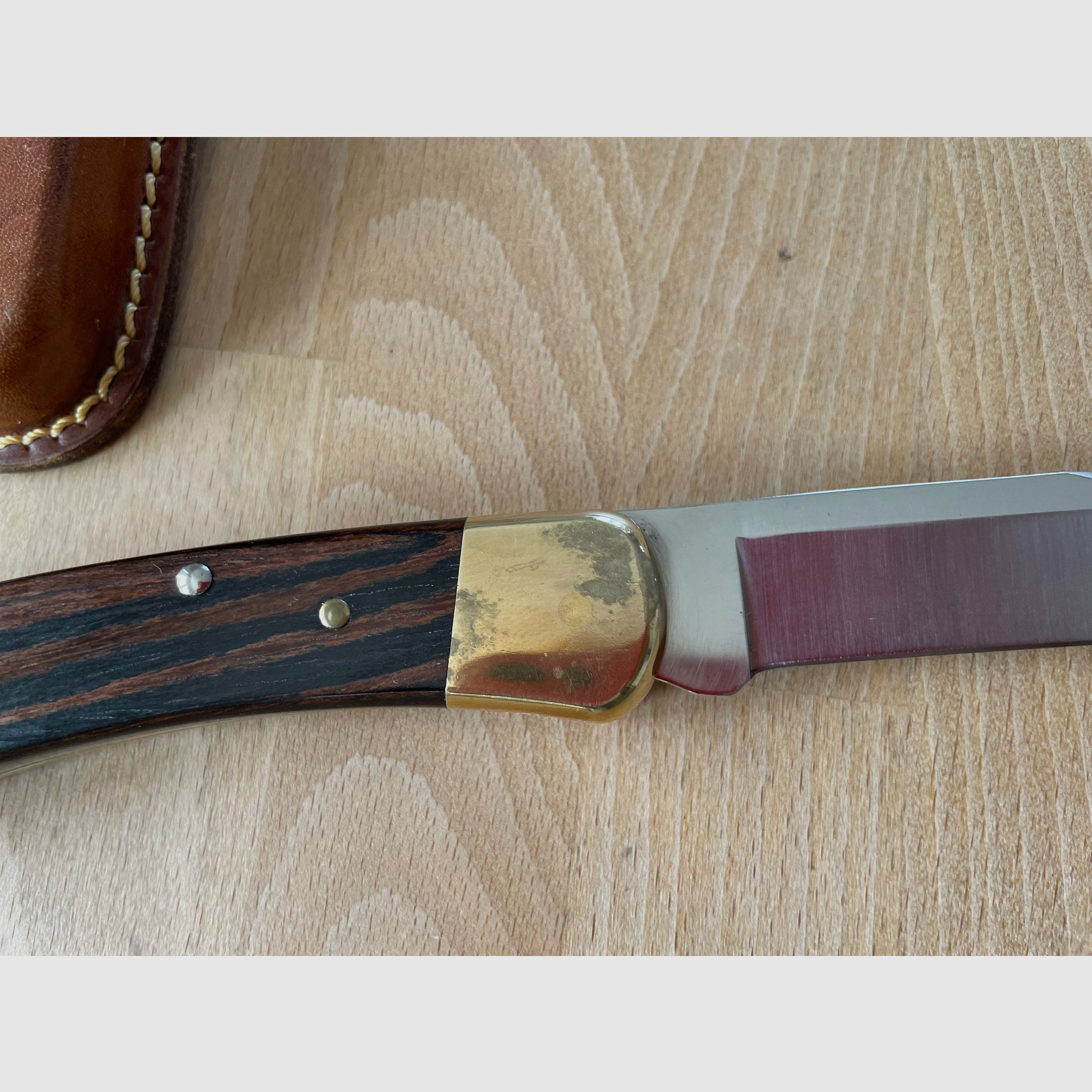 2x Buck 110 Folding Hunter