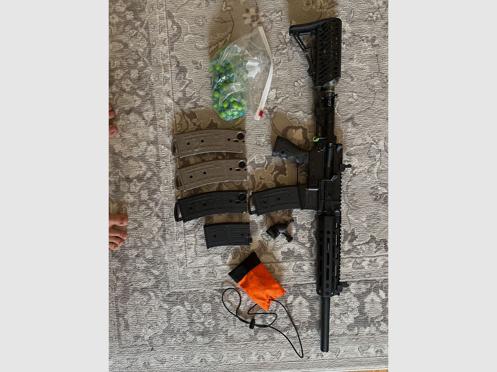 Tippmann M4 Carabine Paintball Markierer inkl. Zubehör