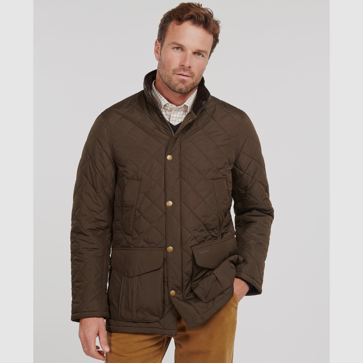 BARBOUR Steppjacke Devon Olive