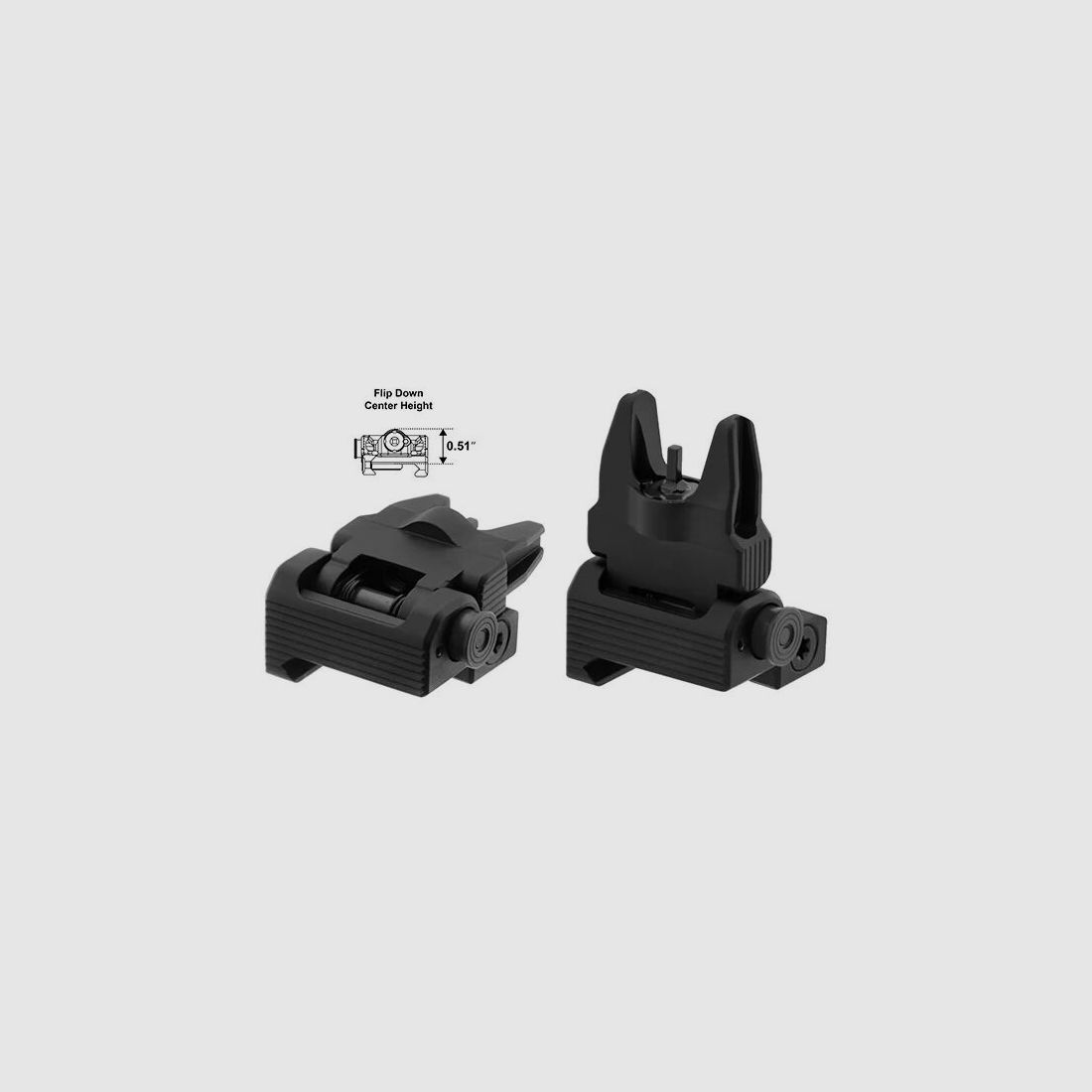 UTG ACCU-SYNC AR-15 klappbares Frontvisier - Korn