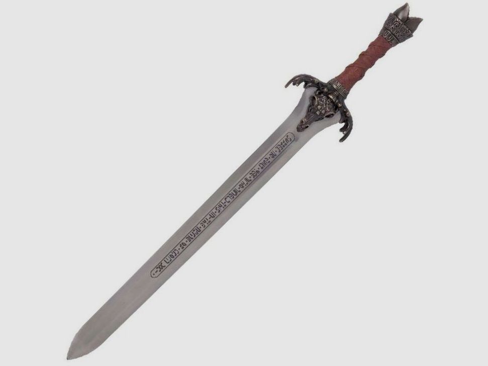 Schwert Conan der Barbar Vater bronze