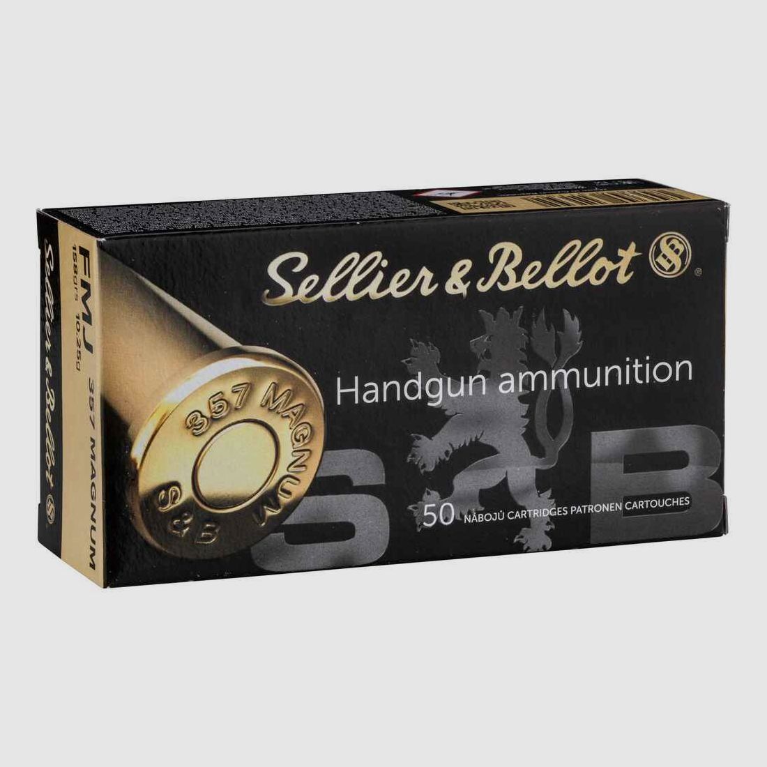 Sellier & Bellot .357 Magnum Full Metal Jacket, calibre