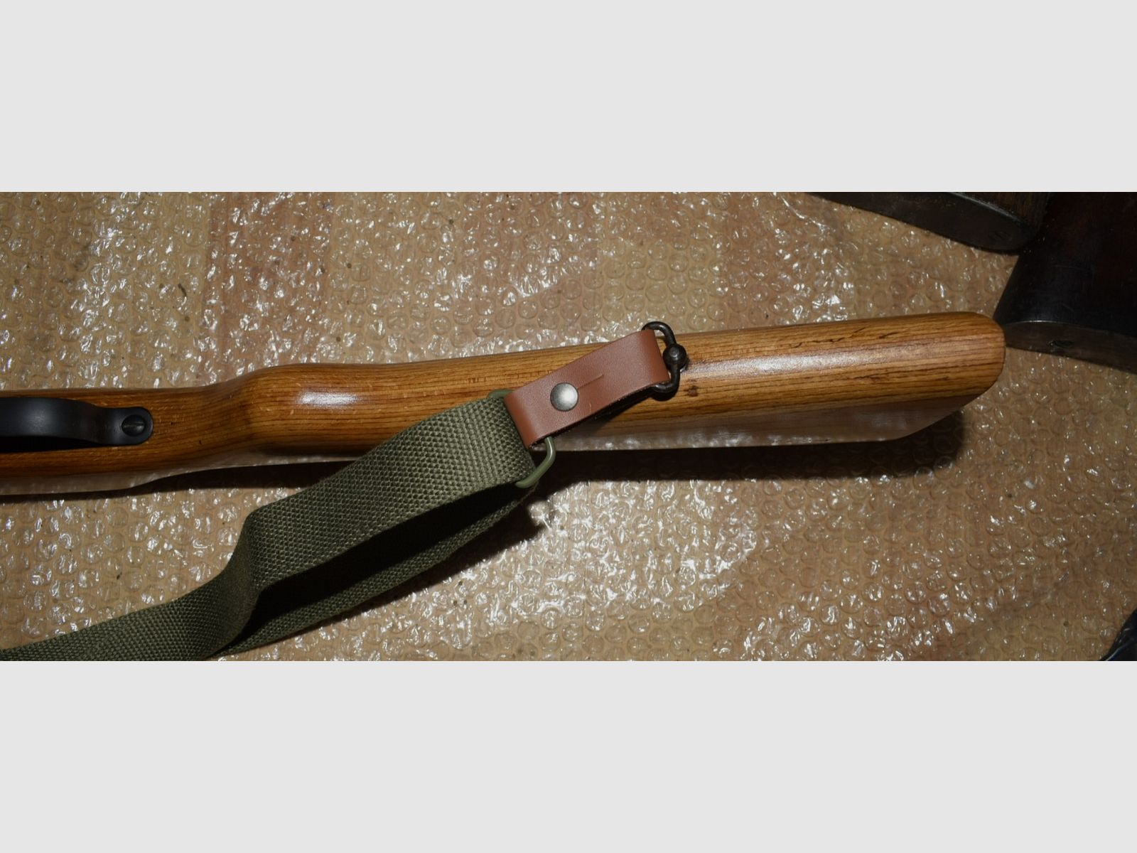 Luftgewehr Haenel 49a - 1957 - Feder und Manschette NEU 12er Magazin und Tragegurt