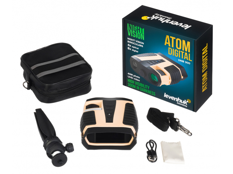 Atom Digital DNB300 Nachtsichtgerät, Foto-Video, für Jäger / Outdoor
