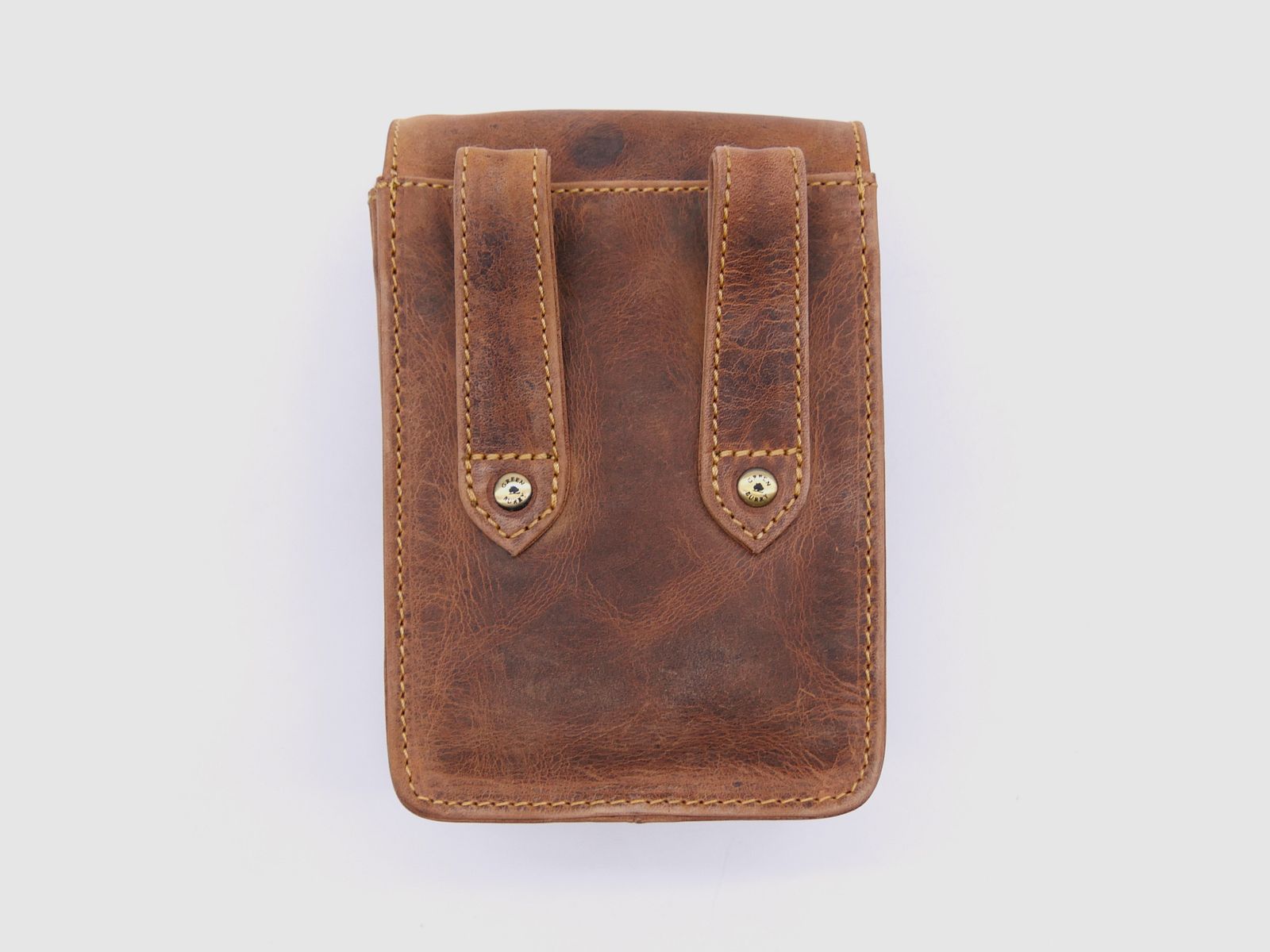 Greenburry Leder Gürteltasche Vintage Hirsch braun 1754H-STAG3-25