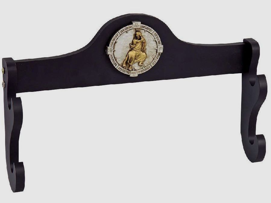 Wandhalter fr 2 Samurai Schwerter Schwertstnder Schwerthalter