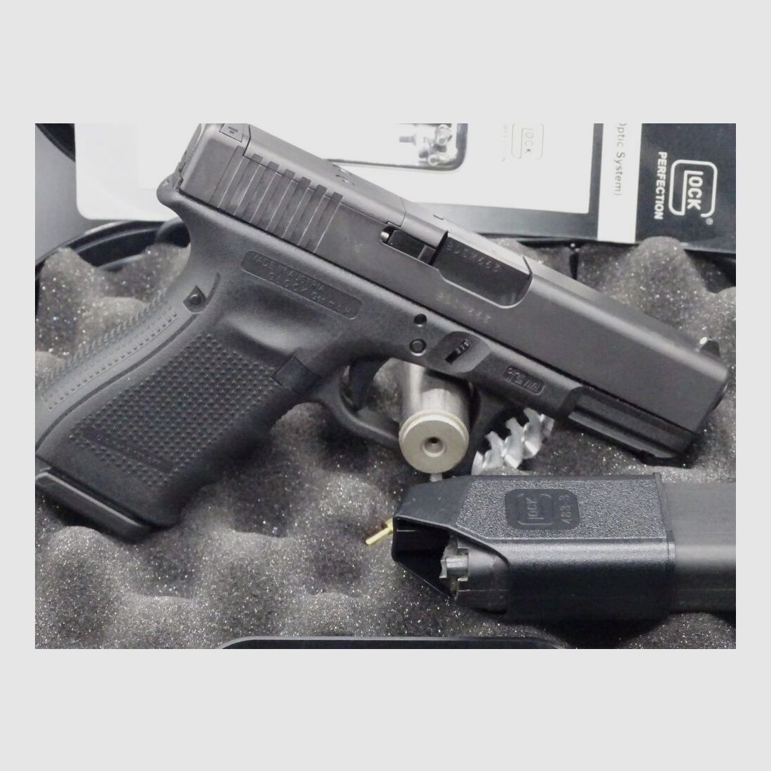 Glock 19 Gen 4 MOS caliber 9mm Luger 19 Gen 4 MOS