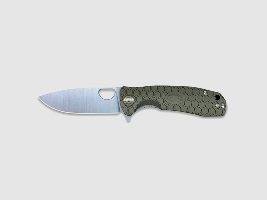 COUTEAU FLIPPER MEDIUM GREEN, image 1 sur 2