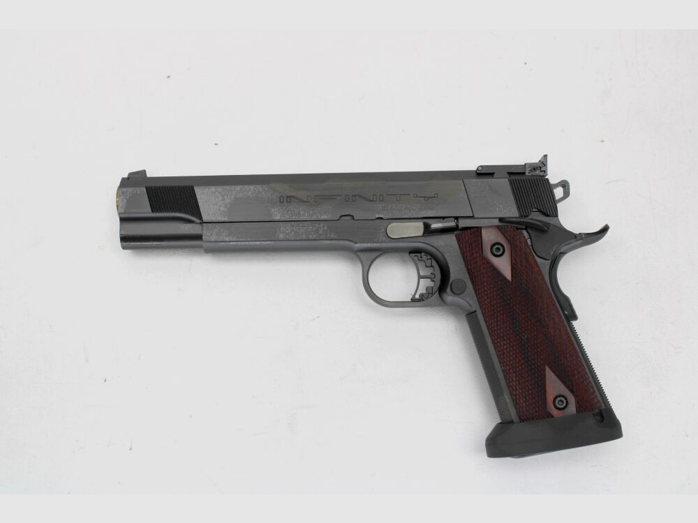 Pistole Infinity Scepter Kaliber .45ACP Infinity Ultimatch inkl Box #:15962 Pfandversteigerung 17.7.25