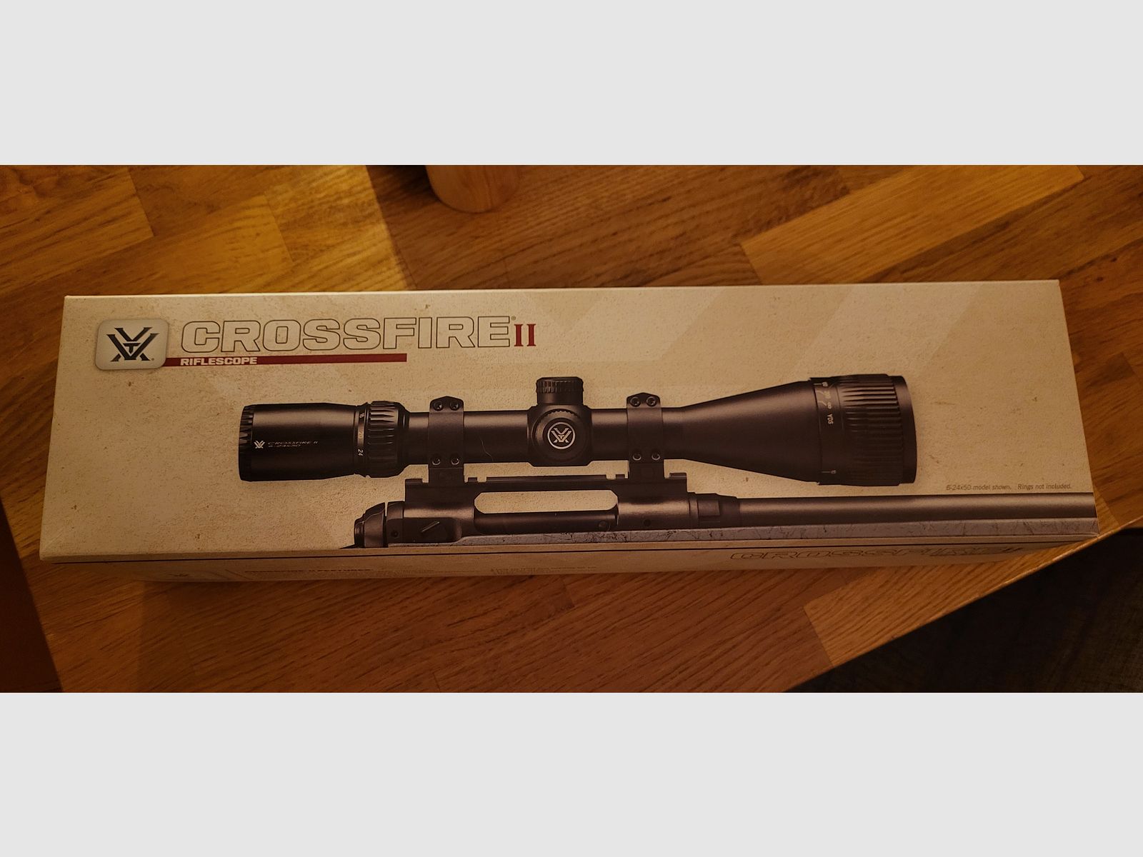 Vortex Crossfire II 4-16x50mm AO riflescope w/Dead-Hold BDC reticle, black CF2-31039