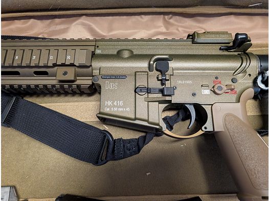 Heckler & Koch HK416 A5 Full métal Gaz Blow Back 6mm BB RAL 8000