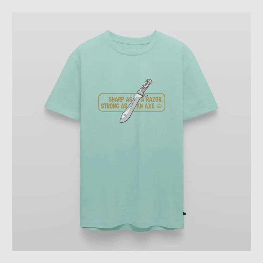 PUMA Męska Premium T-Shirt "White Hunter Sharp & Strong"