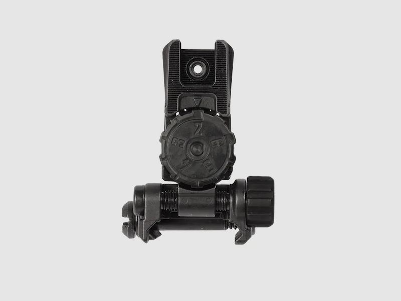 Magpul MBUS Pro LR Adjustable Rear Sight - foldable and height adjustable