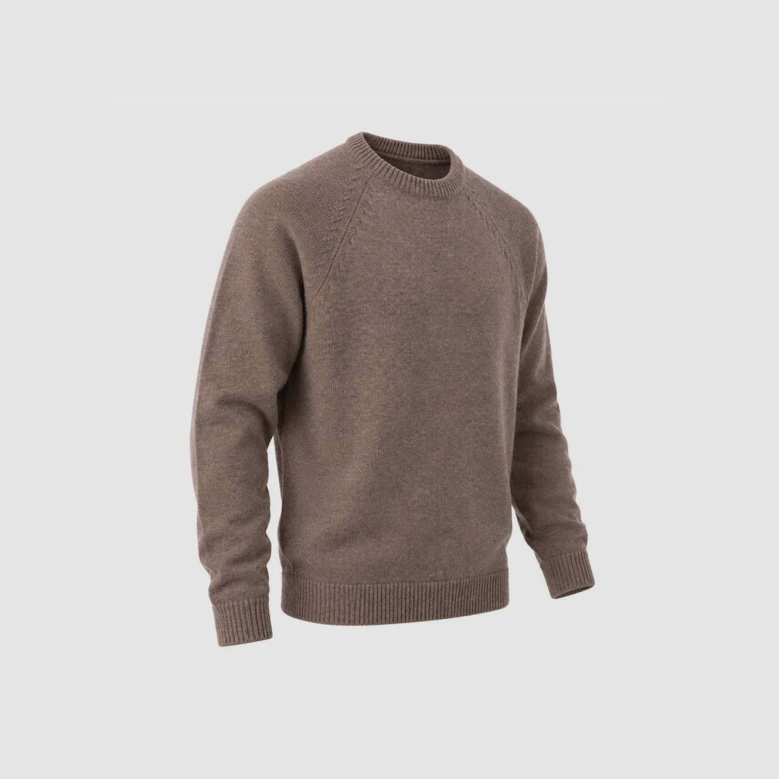 Pull Roanne col rond brun, image 6 sur 10