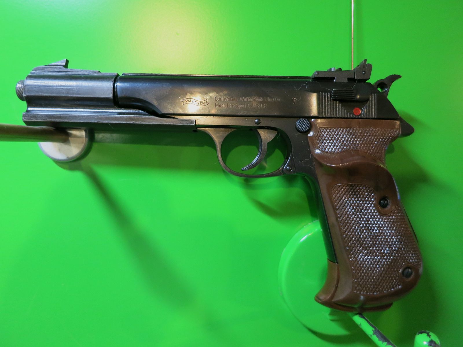 Sport-Pistole Walther PP Sport, Kaliber .22lr, Laufgewicht, 5" Lauf     #46-