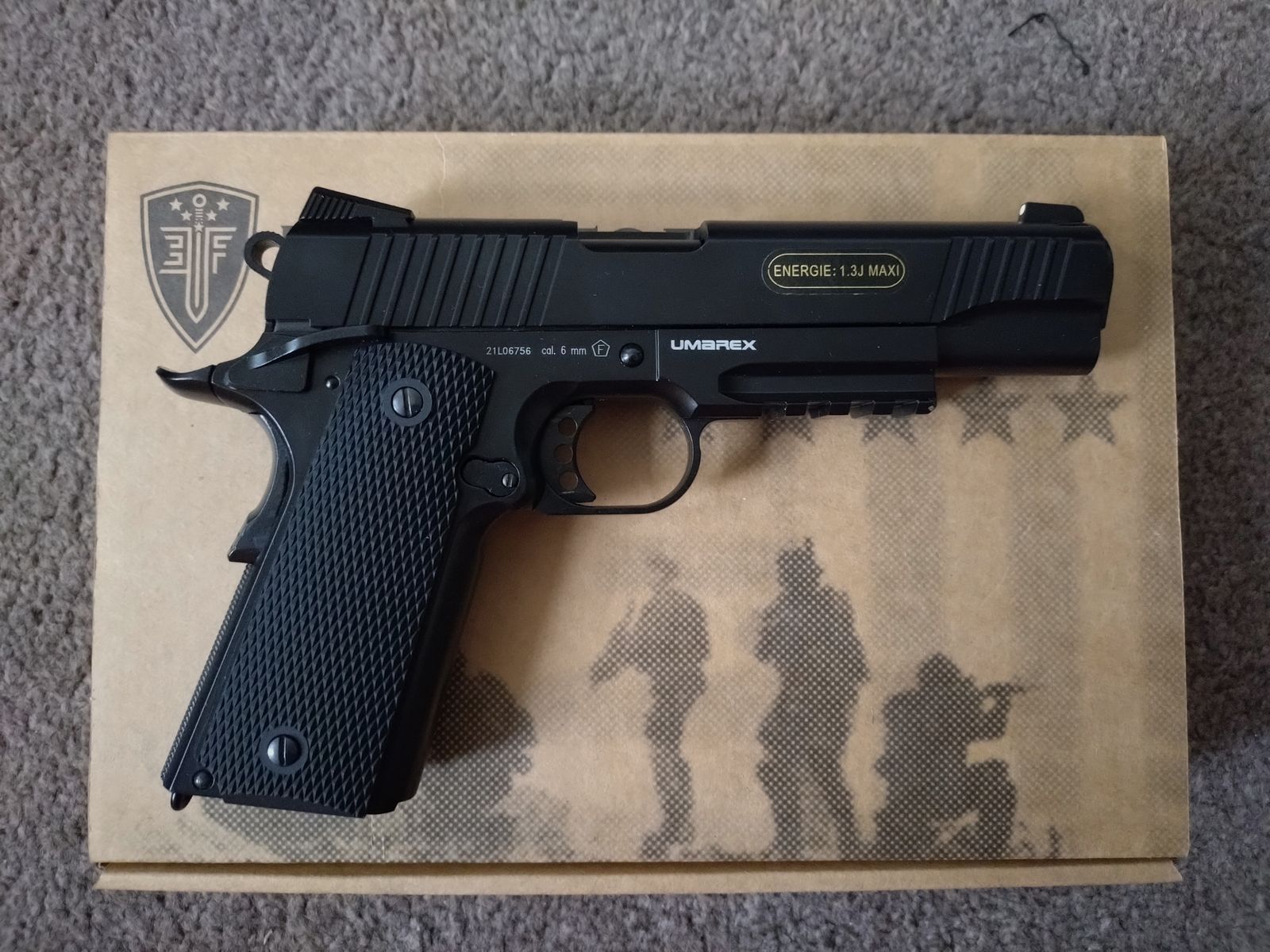 Elite Force 1911 TAC Co2 Airsoft