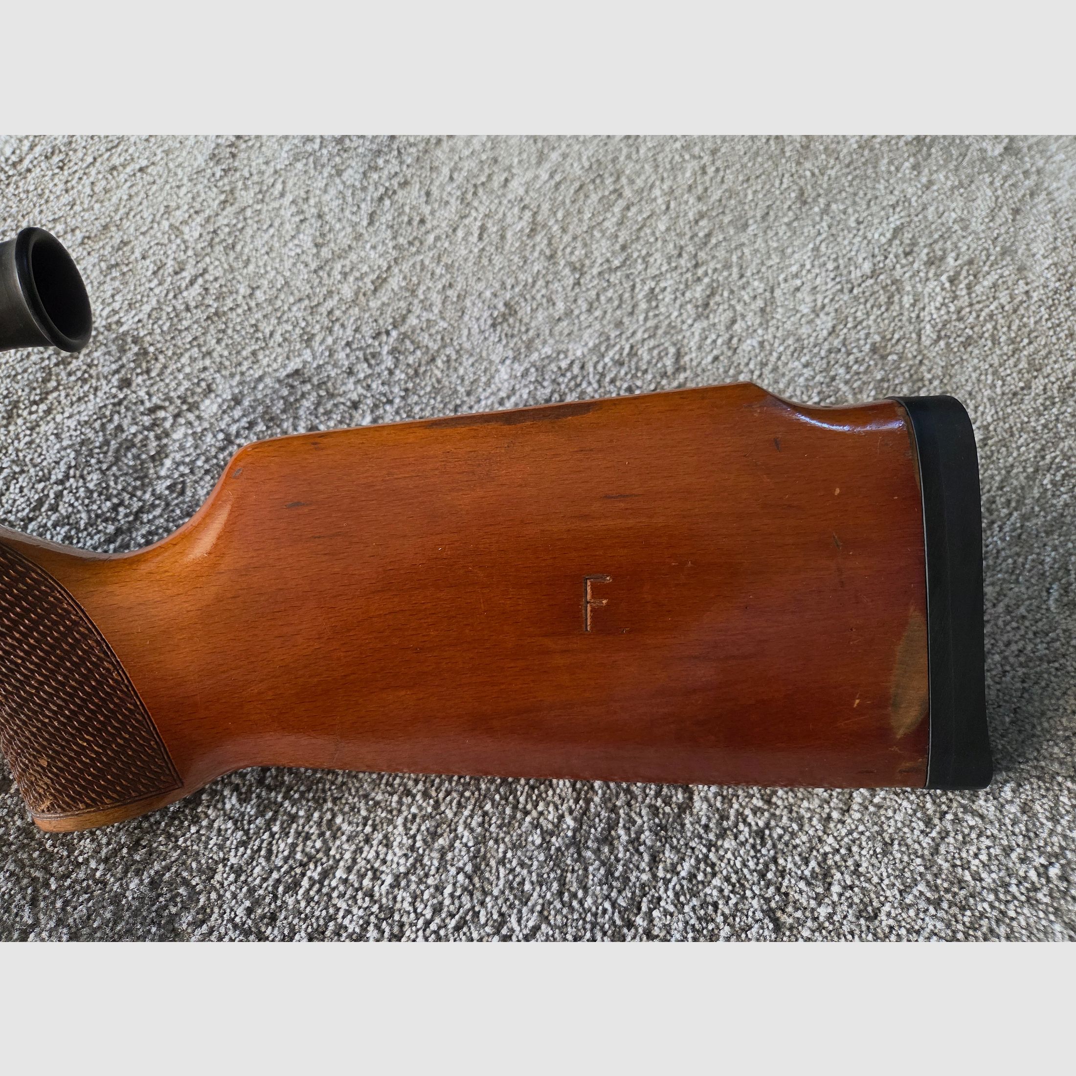 Haenel 3.112 DDR match rifle with diopter, Q1 year approx. 1964-66