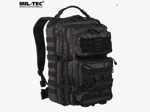 MIL-TEC US ASSAULT PACK LARGE TACTICAL BLACK