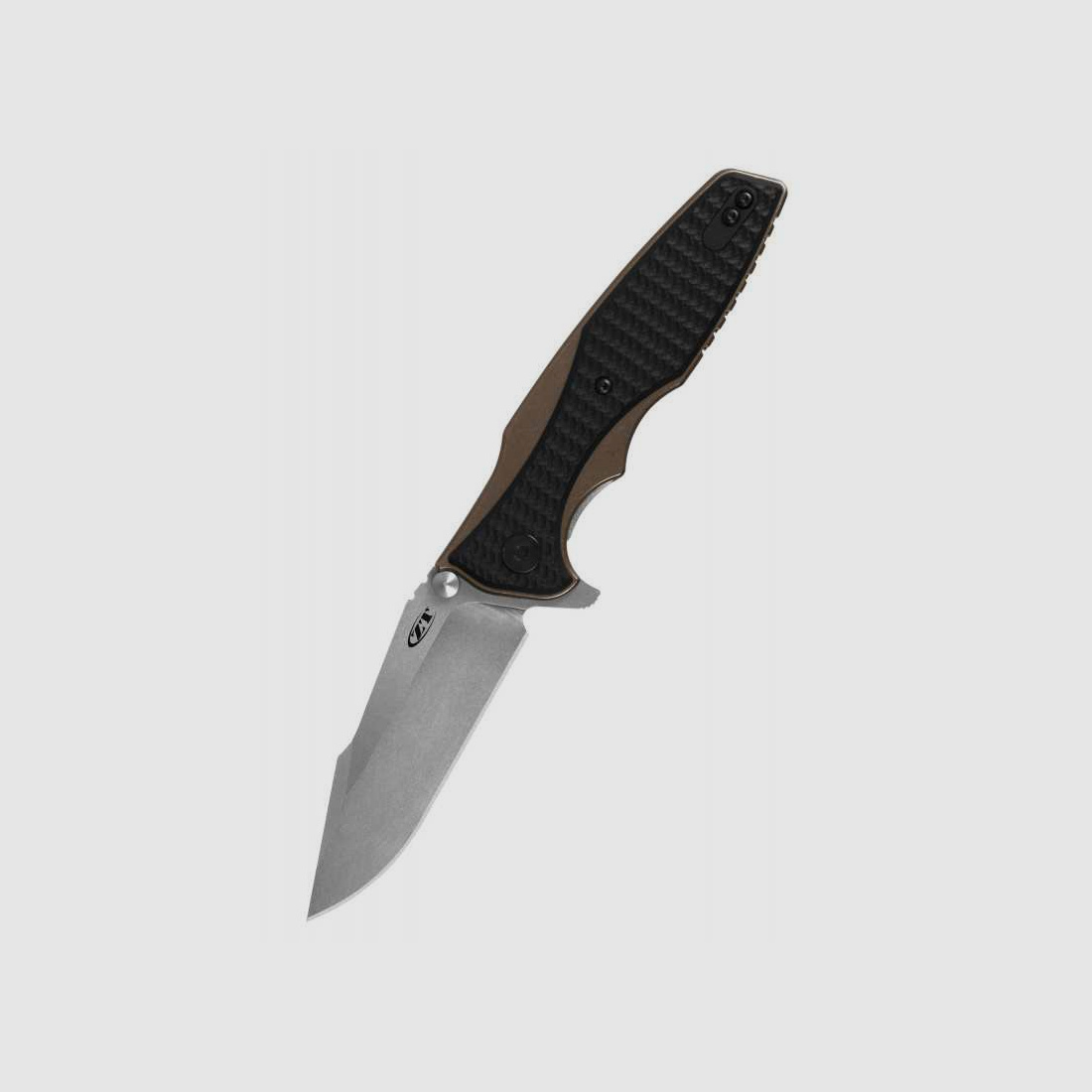Zero Tolerance 0393BRZ Hinderer KVT Taschenmesser, G10, Bronzefarben, CPM S35VN