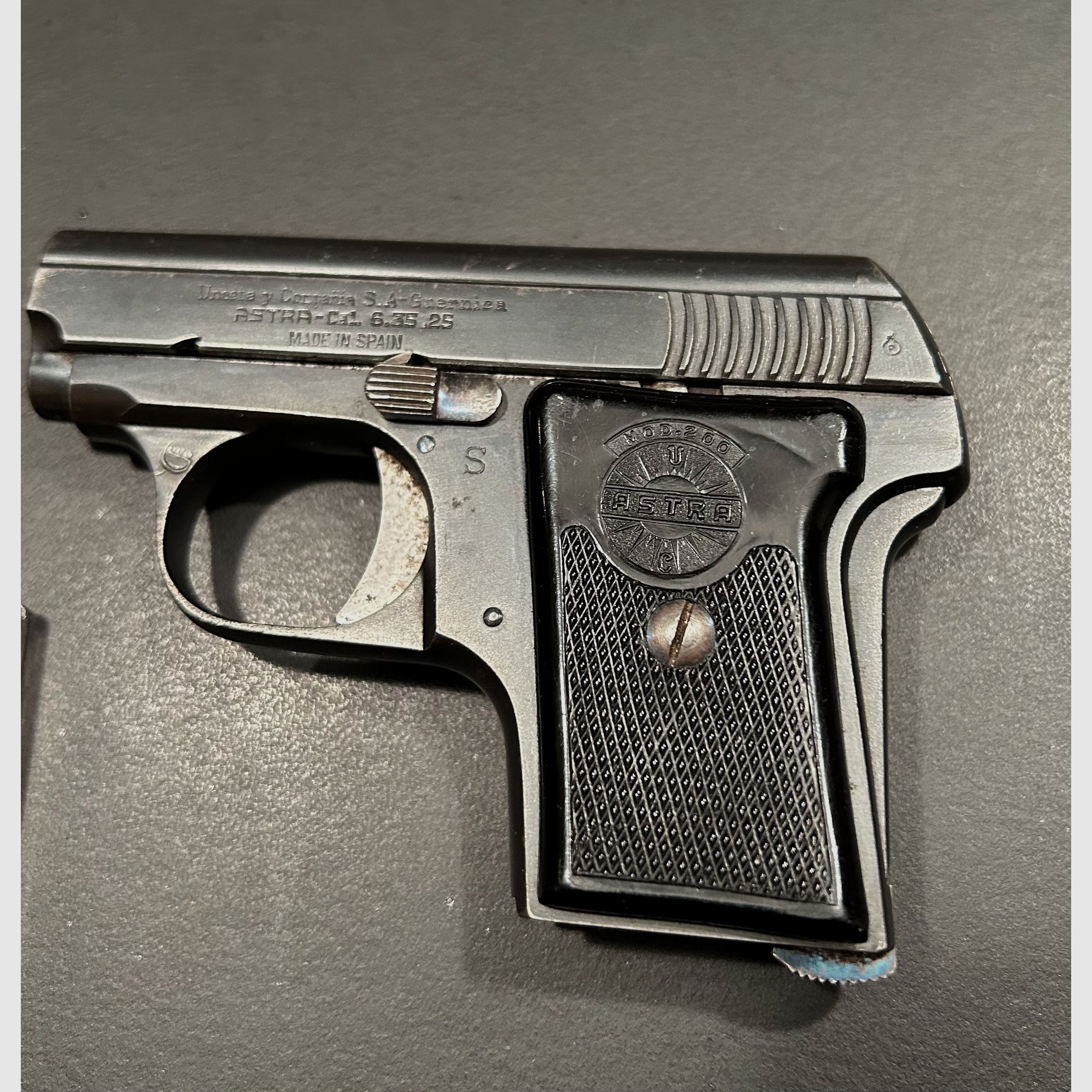 Pocket pistol Astra 6.35mm