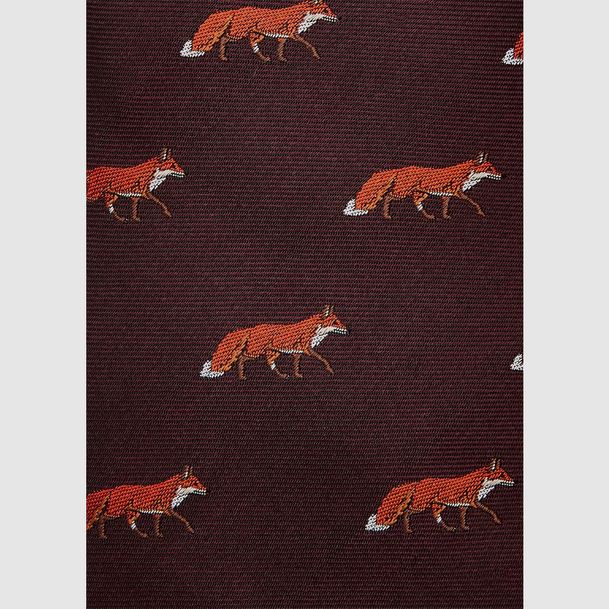 Dubarry of Ireland Krawatte Kavanagh mit Fuchs in Geschenkbox