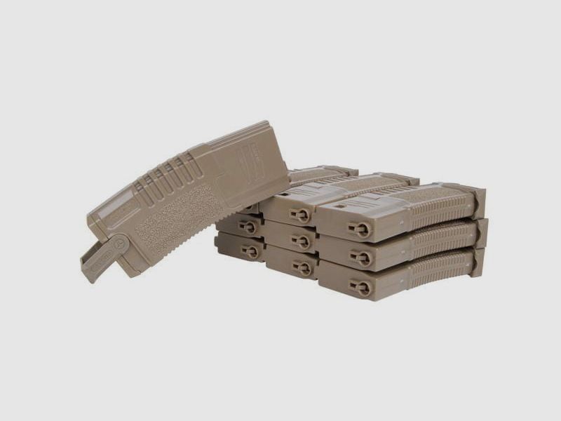 GSG Amoeba M4 Mid Cap caricatore di ricambio dark earth - 10 pz.