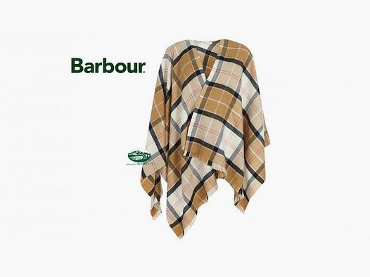 BARBOUR Płaszcz damski w tartan