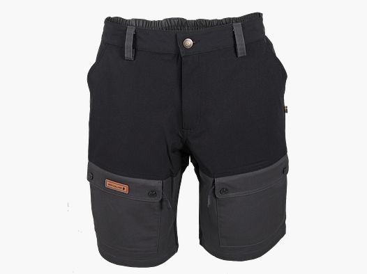 Woodline Shorts Boksund Schwarz/Grau L