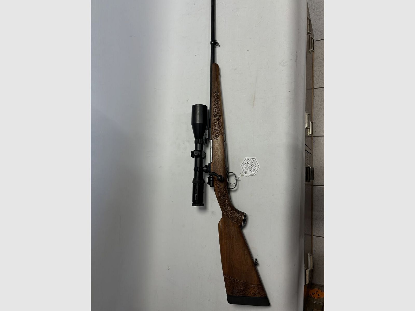 Mauser 98 Geller Fertigung,SM mit 3-12x50 S&B Klassik L44,Fischhautverschneidung