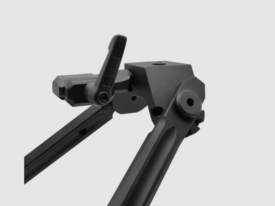 Bipod Fortmeier H210/45° - z adapterem na górną szynę, zdjęcie 4 z 10